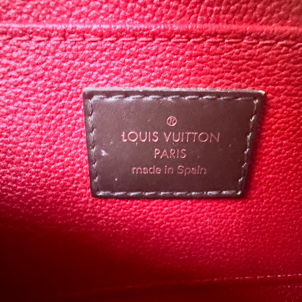 Authentic Louis Vuitton Damier Ebene Cosmetic Pouch - Preloved - Picture 5 of 9